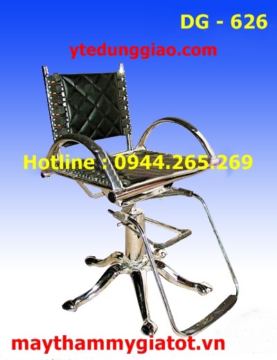 Ghế cắt tóc nữ tay sắt DG - 626